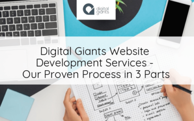 Digital Giants Website Development Services – Our Proven Process in 3 Parts