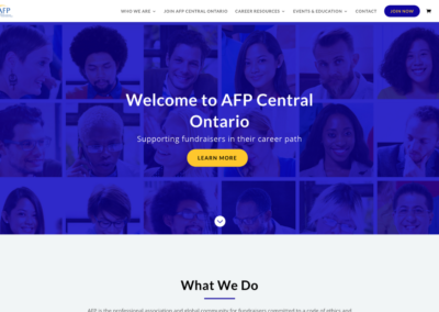 AFP Central Ontario New Website