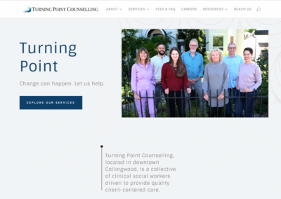 Turning Point Counselling New Website
