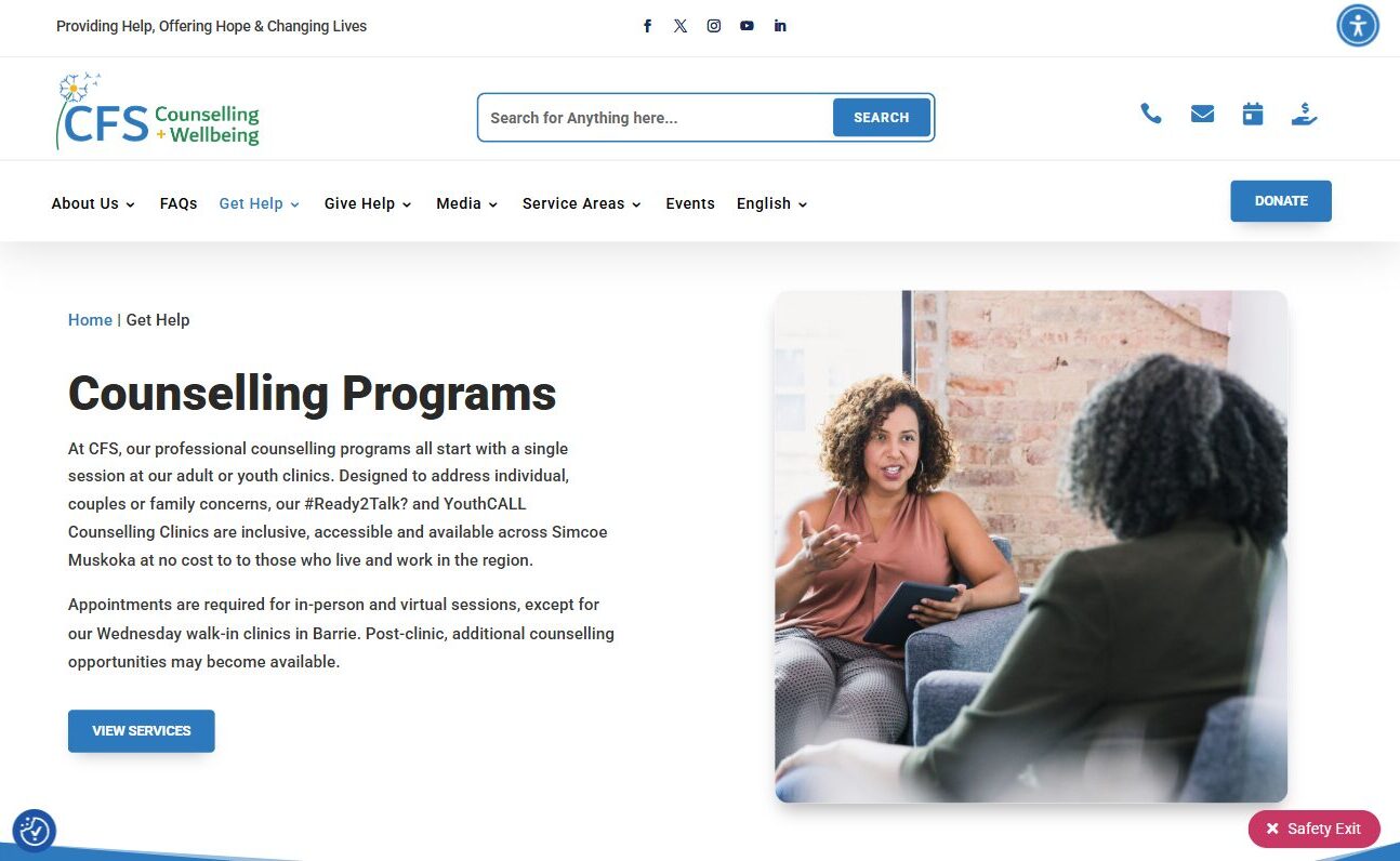Screenshot (115) An image showing the JN Roofing website service page<br />