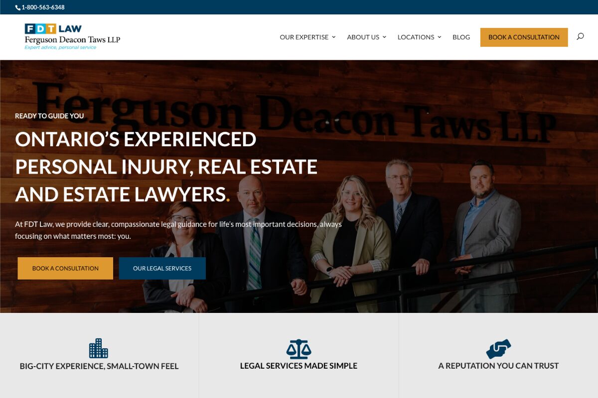 FDT Law - After New Website