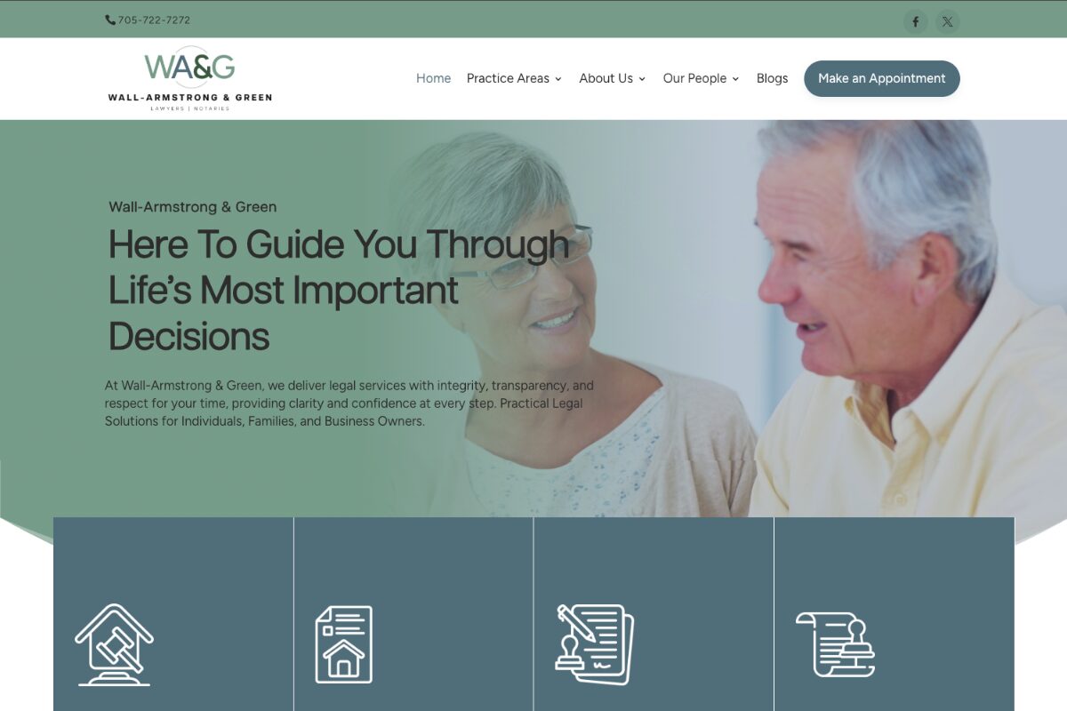 Wall Armstrong Green - After New Website